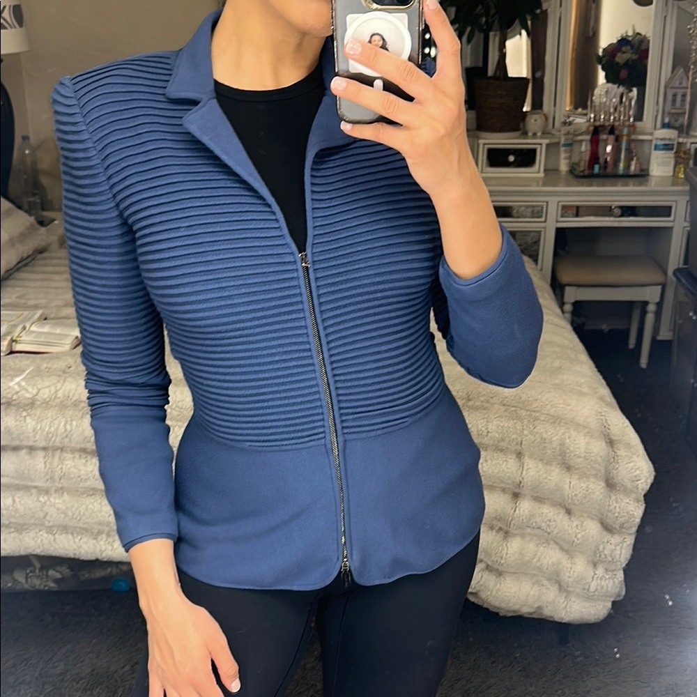 Giorgio Armani used size 42 Blue Women's Jacket